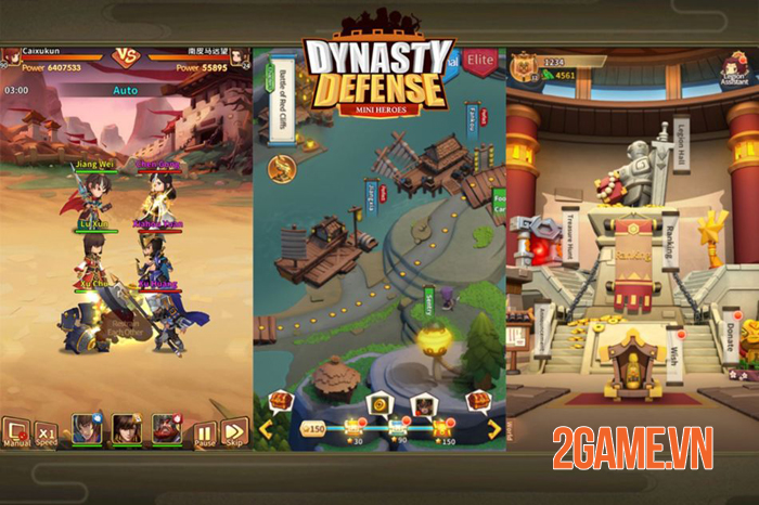 Dynasty Defense: Mini Heroes sở hữu lối chơi thủ tháp sáng tạo 3 Dynasty Defense: Mini Heroes sở hữu lối chơi thủ tháp sáng tạo 3