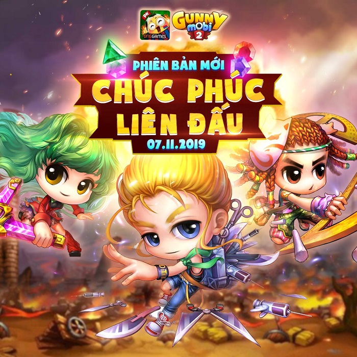 Gunny Mobi tổ chức sinh nhật 5 tuổi với phiên bản mới hoành tráng 0 Gunny Mobi tổ chức sinh nhật 5 tuổi với phiên bản mới hoành tráng 0