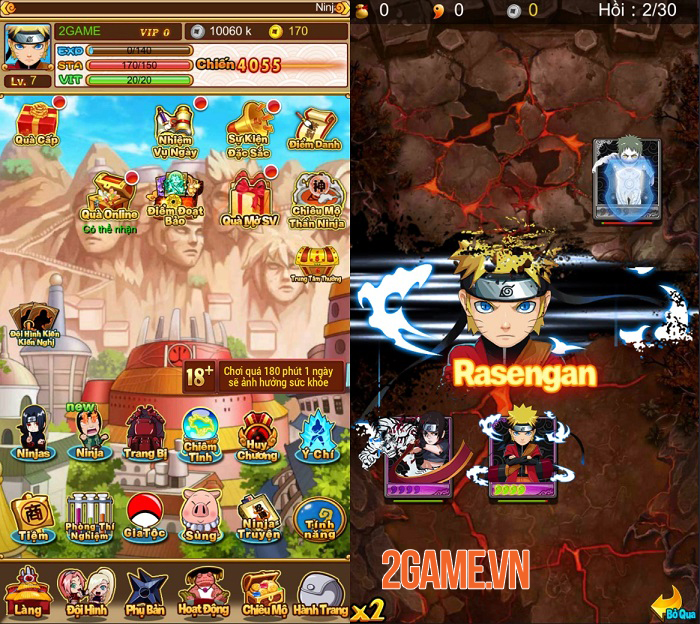 OMG Ninja sở hữu đồ hoạ đơn giản nhưng tính năng lại cực nhiều! 0 OMG Ninja sở hữu đồ hoạ đơn giản nhưng tính năng lại cực nhiều! 0
