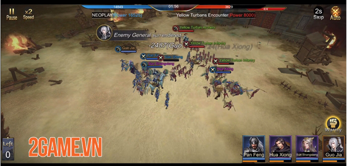 Three Kingdoms Domination - Game chiến thuật đề tài Tam Quốc quen thuộc 3 Three Kingdoms Domination - Game chiến thuật đề tài Tam Quốc quen thuộc 3
