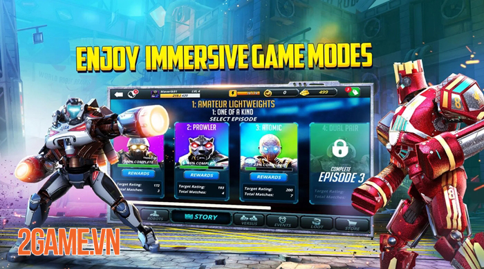 World Robot Boxing 2 - Game mobile đối kháng đề tài mới mẻ và đồ hoạ bắt mắt 2 World Robot Boxing 2 - Game mobile đối kháng đề tài mới mẻ và đồ hoạ bắt mắt 2