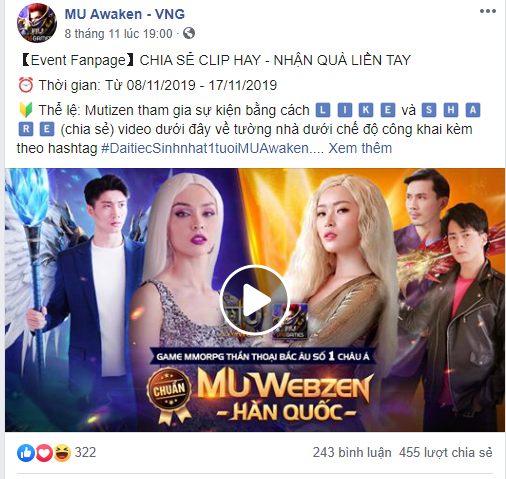 Game thủ MU Awaken VNG chỉ cần làm điều này là có ngay hàng ngàn Gem khóa, hàng triệu Zen 2 Game thủ MU Awaken VNG chỉ cần làm điều này là có ngay hàng ngàn Gem khóa, hàng triệu Zen 2