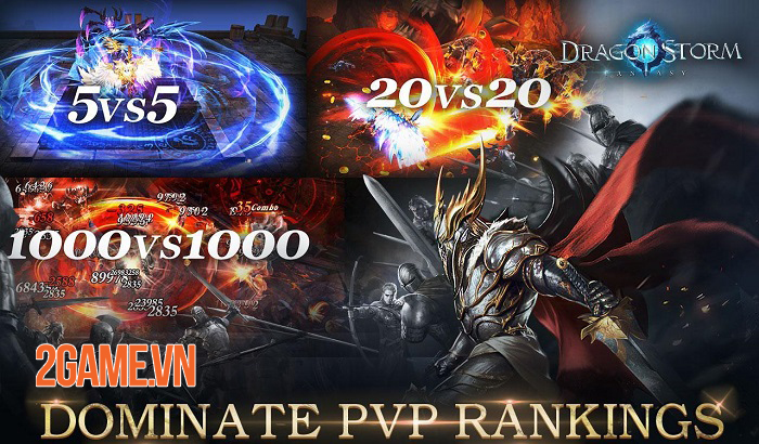 Dragon Storm Fantasy - Game nhập vai 3D nổi bật với hệ thống biến đổi giữa Người với Rồng 4 Dragon Storm Fantasy - Game nhập vai 3D nổi bật với hệ thống biến đổi giữa Người với Rồng 4
