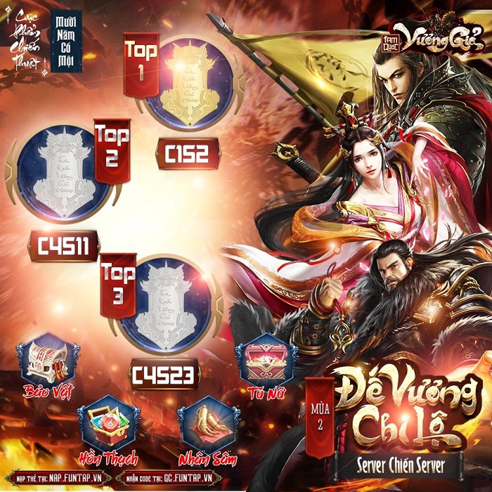 Lộ diện Quân Vương mới của game Tam Quốc Vương Giả sau giải đấu mùa 2 1 Lộ diện Quân Vương mới của game Tam Quốc Vương Giả sau giải đấu mùa 2 1