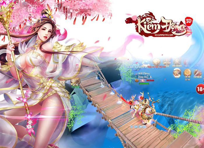 Kiếm Động 3D đã Việt hóa xong, ra mắt trong tháng 11 này 1 Kiếm Động 3D đã Việt hóa xong, ra mắt trong tháng 11 này 1