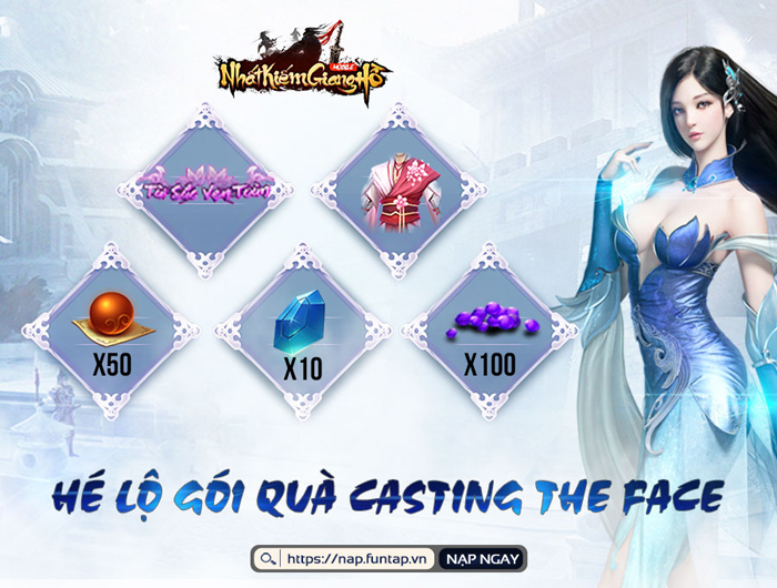 Cộng đồng Nhất Kiếm Giang Hồ nô nức tham gia cuộc thi The Face Nhất Kiếm 4 Cộng đồng Nhất Kiếm Giang Hồ nô nức tham gia cuộc thi The Face Nhất Kiếm 4
