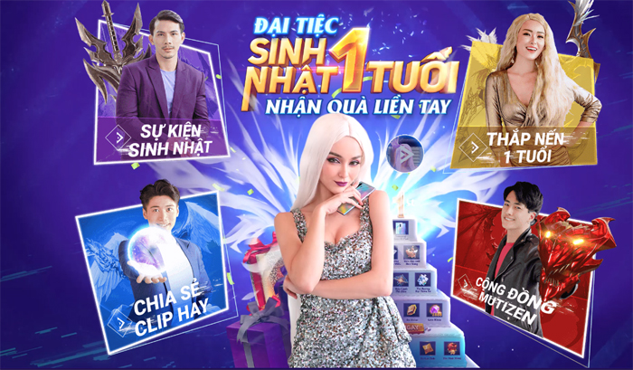 ViruSs và nhiều ngôi sao nổi tiếng khác gửi lời chúc sinh nhật MU Awaken VNG 0 ViruSs và nhiều ngôi sao nổi tiếng khác gửi lời chúc sinh nhật MU Awaken VNG 0