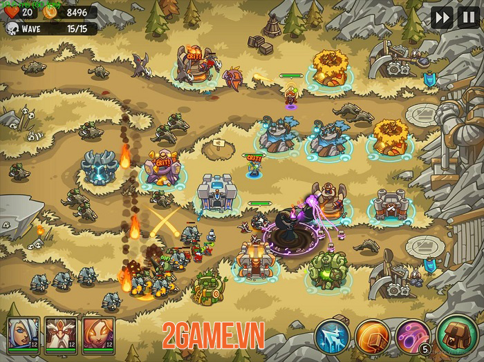 Empire Warriors Premium - Game phòng thủ tháp có lối chơi gây nghiện 0 Empire Warriors Premium - Game phòng thủ tháp có lối chơi gây nghiện 0