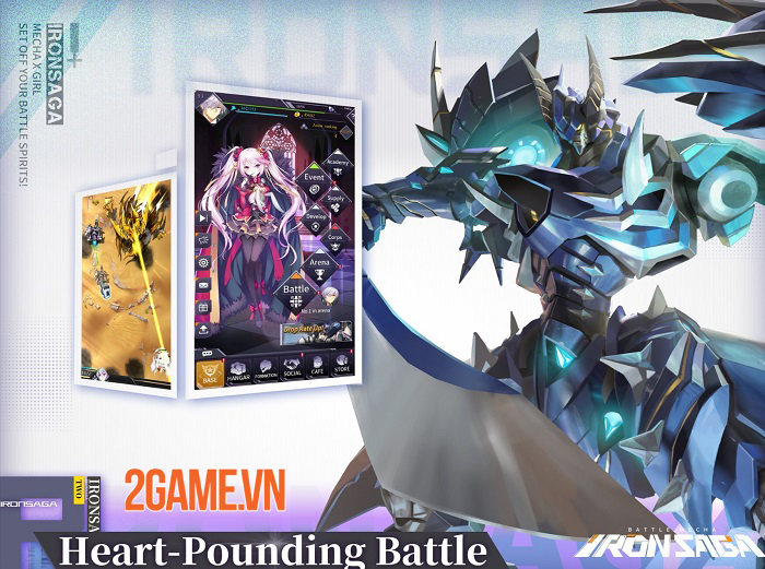 Iron Saga - Game thẻ bài có chế độ chơi đa dạng và hiệu ứng kĩ năng mê hoặc 4 Iron Saga - Game thẻ bài có chế độ chơi đa dạng và hiệu ứng kĩ năng mê hoặc 4