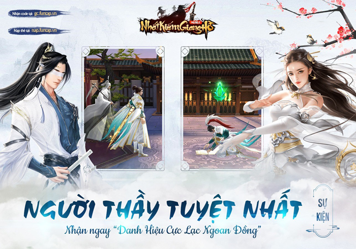 Nhất Kiếm Giang Hồ Funtap tặng người chơi danh hiệu ý nghĩa nhân ngày 20/11 0 Nhất Kiếm Giang Hồ Funtap tặng người chơi danh hiệu ý nghĩa nhân ngày 20/11 0