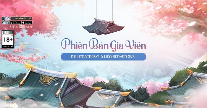 Tinh Vân Kiếm Mobile ra mắt bản big update Đại Chiến Gia Viên 2 Tinh Vân Kiếm Mobile ra mắt bản big update Đại Chiến Gia Viên 2