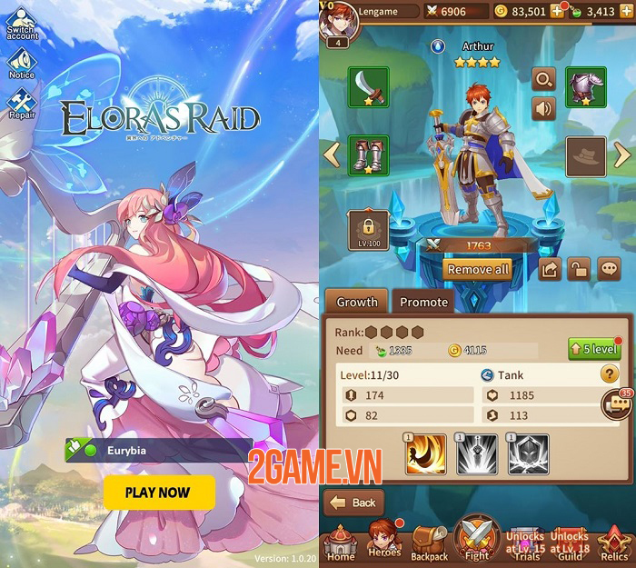Elora's Raid - Game thẻ bài nhàn rỗi được thiết kế công phu 0 Elora's Raid - Game thẻ bài nhàn rỗi được thiết kế công phu 0