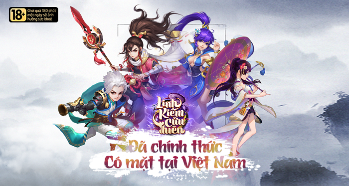 NPH VGP ra mắt game mới Linh Kiếm Cửu Thiên Mobile 0 NPH VGP ra mắt game mới Linh Kiếm Cửu Thiên Mobile 0
