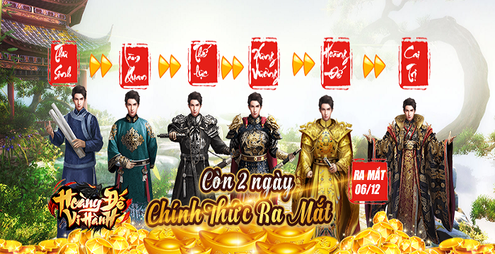 Hoàng Đế Vi Hành định ngày ra mắt, hỗ trợ đa nền tảng chơi mọi lúc mọi nơi 3 Hoàng Đế Vi Hành định ngày ra mắt, hỗ trợ đa nền tảng chơi mọi lúc mọi nơi 3
