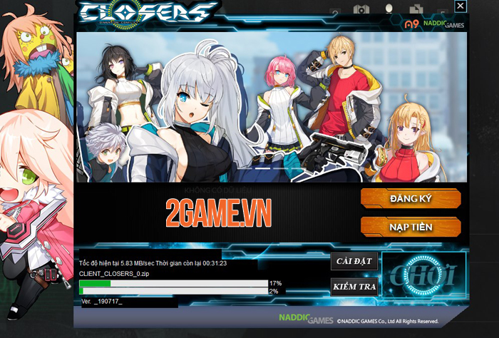 Chơi thử game Closers Online trước thềm ra mắt tại Việt Nam 0 Chơi thử game Closers Online trước thềm ra mắt tại Việt Nam 0