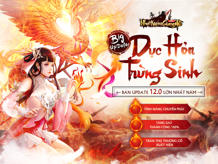 Mừng Noel sắp tới Nhất Kiếm Giang Hồ Mobile liền tung big update Dục Hỏa Trùng Sinh 0 Mừng Noel sắp tới Nhất Kiếm Giang Hồ Mobile liền tung big update Dục Hỏa Trùng Sinh 0