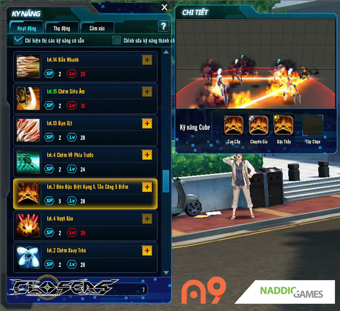 Closers Online xứng danh game PC chặt chém đậm chất anime 7 Closers Online xứng danh game PC chặt chém đậm chất anime 7