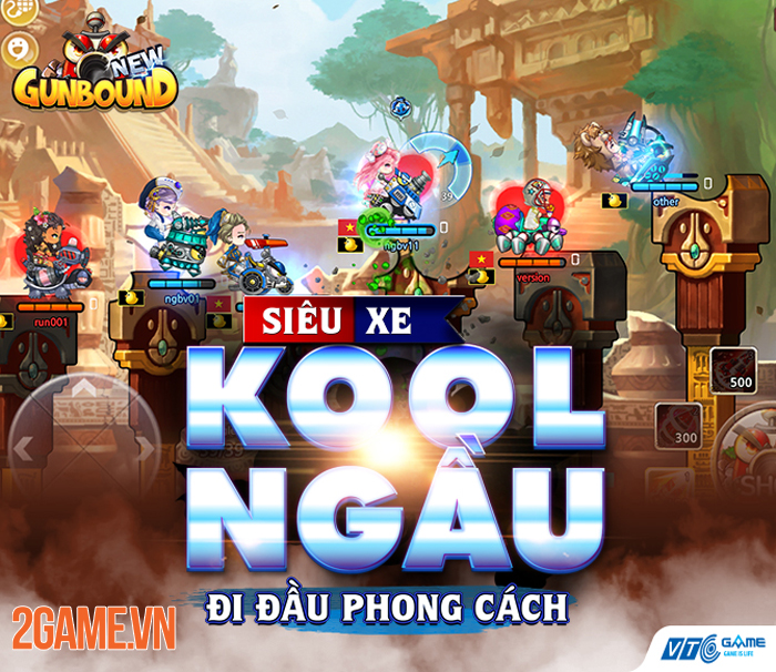 VTC Game mở trang đăng ký trải nghiệm New Gunbound 4 VTC Game mở trang đăng ký trải nghiệm New Gunbound 4