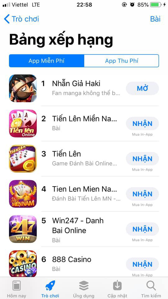 Nhẫn Giả Haki Mobile thu về hàng loạt danh hiệu cao quý 1 Nhẫn Giả Haki Mobile thu về hàng loạt danh hiệu cao quý 1