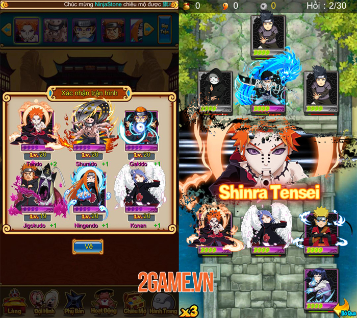 Top 7 game mobile mới toanh dành riêng cho fan Naruto 3 Top 7 game mobile mới toanh dành riêng cho fan Naruto 3