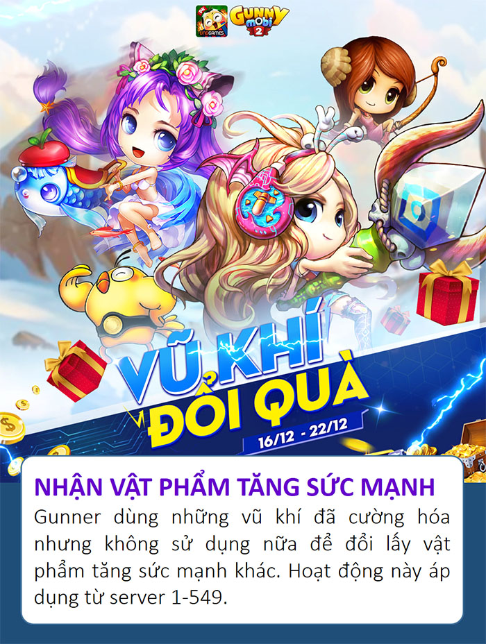 Gunny Mobi đón Giáng Sinh 2019 vô cùng linh đình 2 Gunny Mobi đón Giáng Sinh 2019 vô cùng linh đình 2