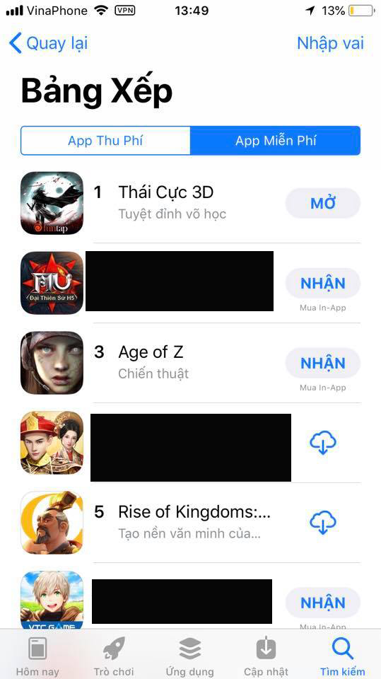 Thái Cực 3D tạo nên cơn địa chấn khi đạt TOP 1 tất cả các BXH đình đám 2 Thái Cực 3D tạo nên cơn địa chấn khi đạt TOP 1 tất cả các BXH đình đám 2