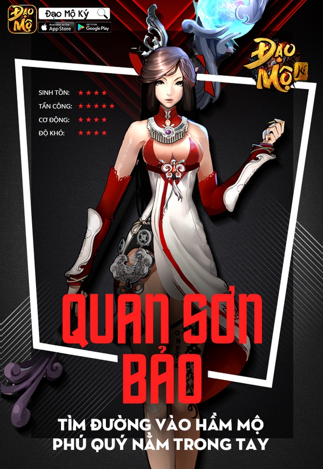 Bạn sẽ là ai khi dấn thân vào game Đạo Mộ Ký Mobile?! 5 Bạn sẽ là ai khi dấn thân vào game Đạo Mộ Ký Mobile?! 5