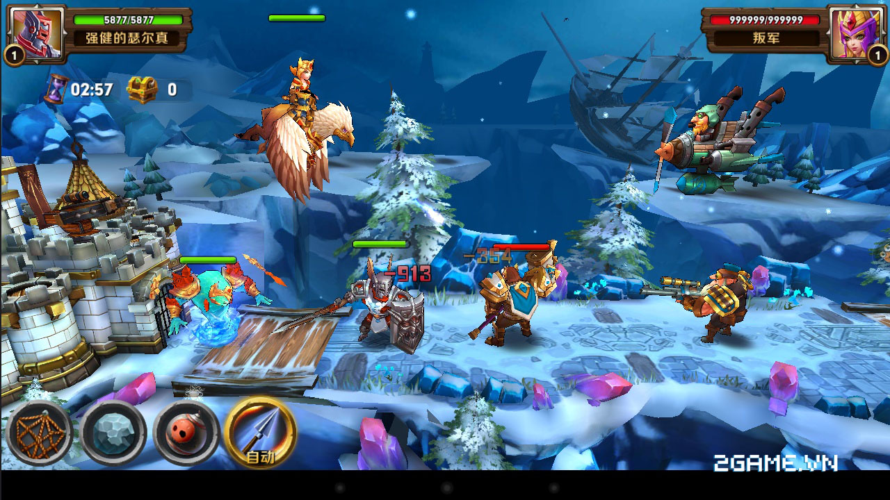 Siege of Fortresses - Thế giới thần thoại châu Âu mang âm hưởng Warcraft 0