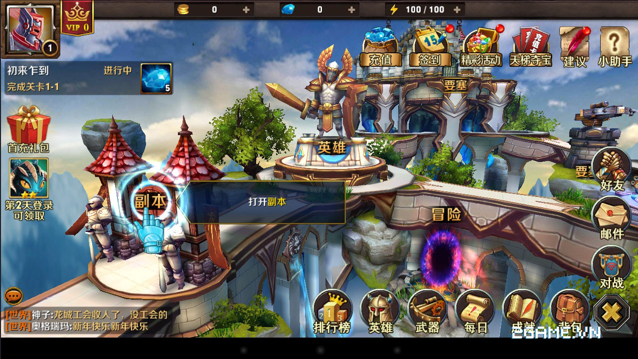 Siege of Fortresses - Thế giới thần thoại châu Âu mang âm hưởng Warcraft 3