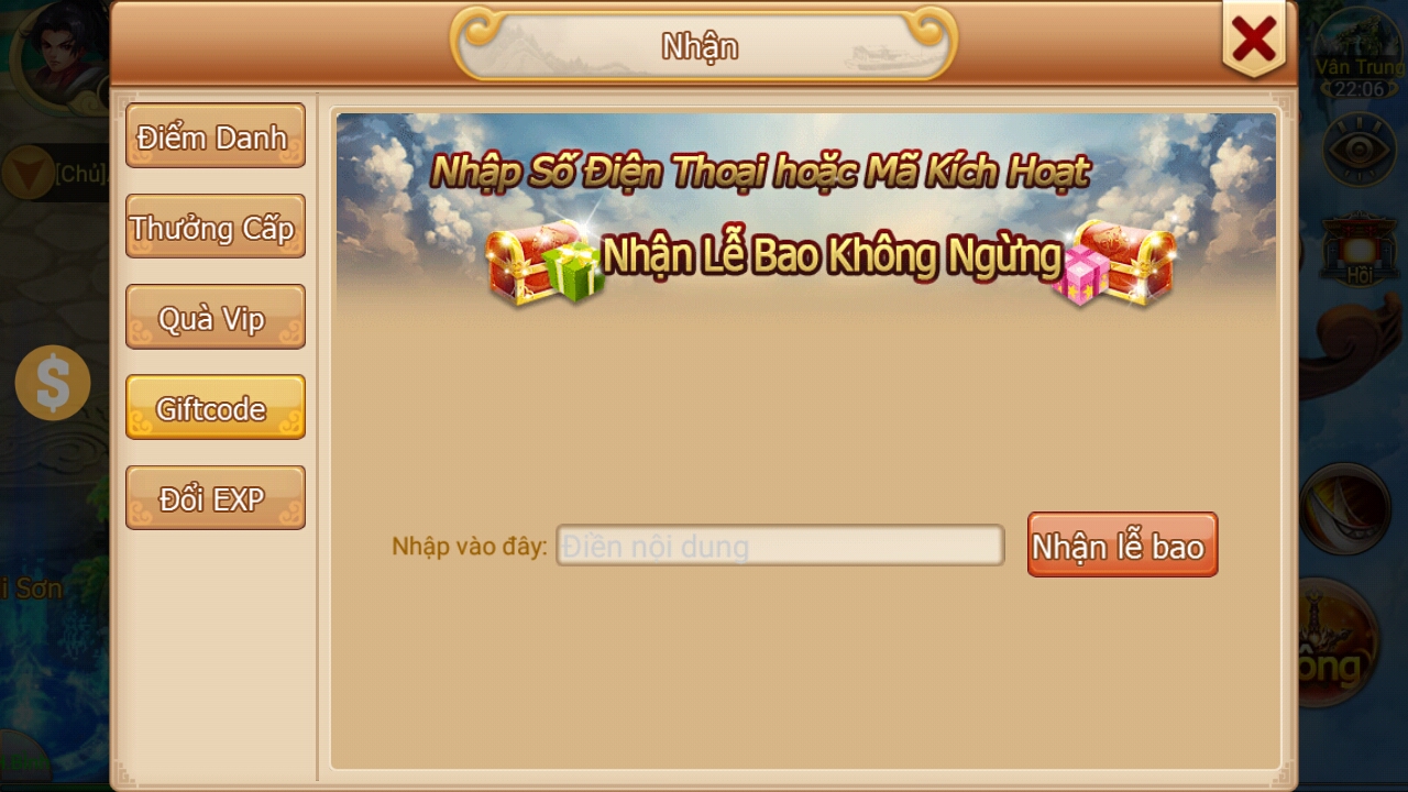 Bách Chiến Vô Song mobile tặng giftcode cho game thủ 2Game 3