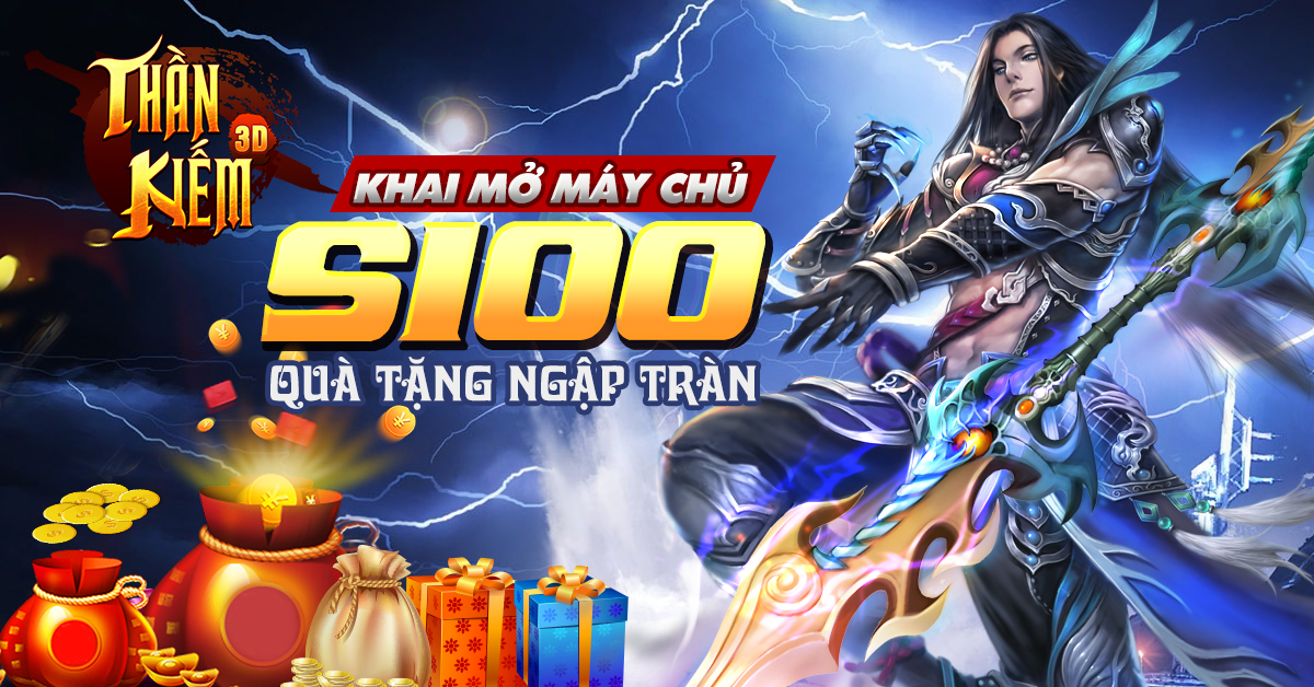 Tặng 505 giftcode game Thần Kiếm 3D 2