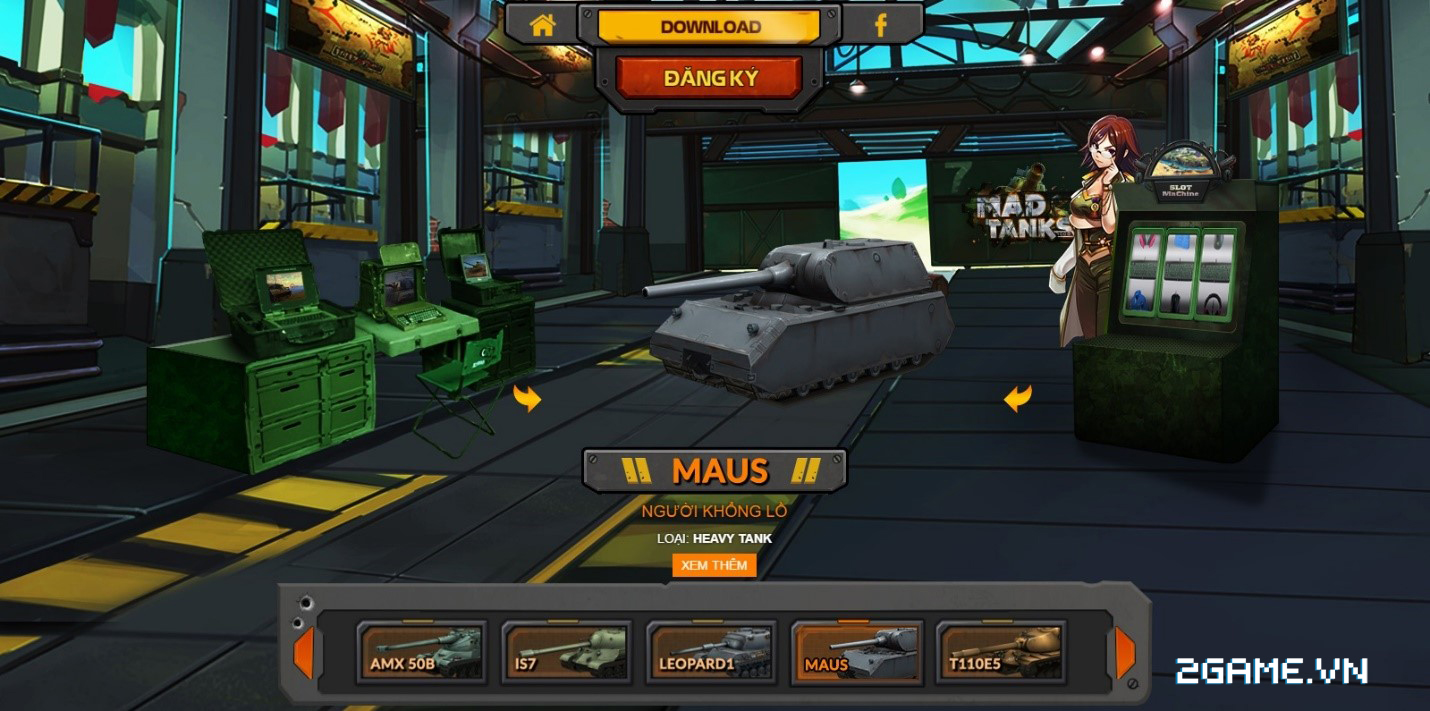 Mad Tanks – Game online bắn tăng khủng đã lộ diện tại Việt Nam