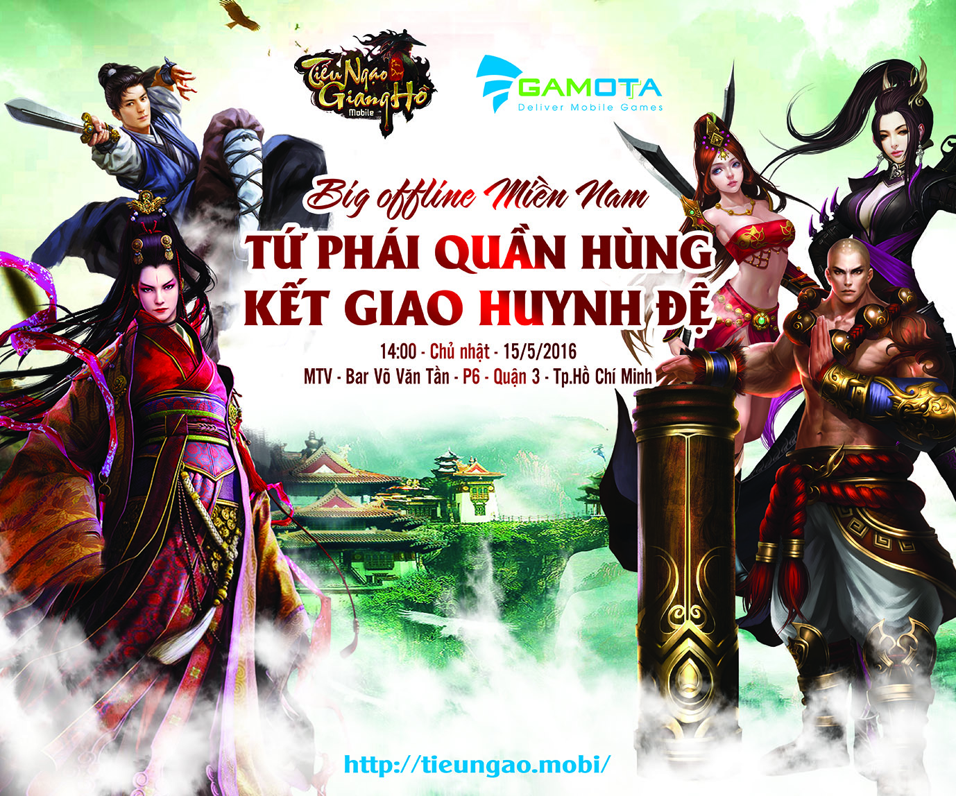Tặng 505 giftcode game Tiếu Ngạo Giang Hồ Mobile 4