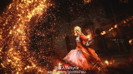 Bộ ảnh Cosplay Saber như hoàng hôn rực cháy Bộ ảnh Cosplay Saber như hoàng hôn rực cháy