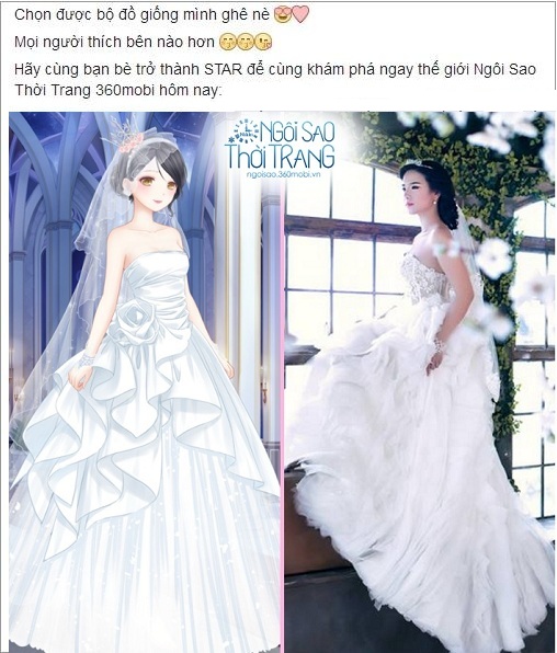 Game thủ Ngôi Sao Thời Trang sẽ phát cuồng vì thiết kế váy công chúa tuyệt