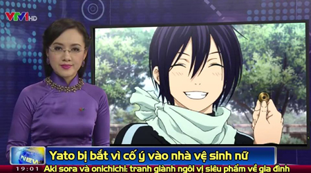 Bật cười khi các nhân vật Anime được lên đài truyền hình VN Bật cười khi các nhân vật Anime được lên đài truyền hình VN