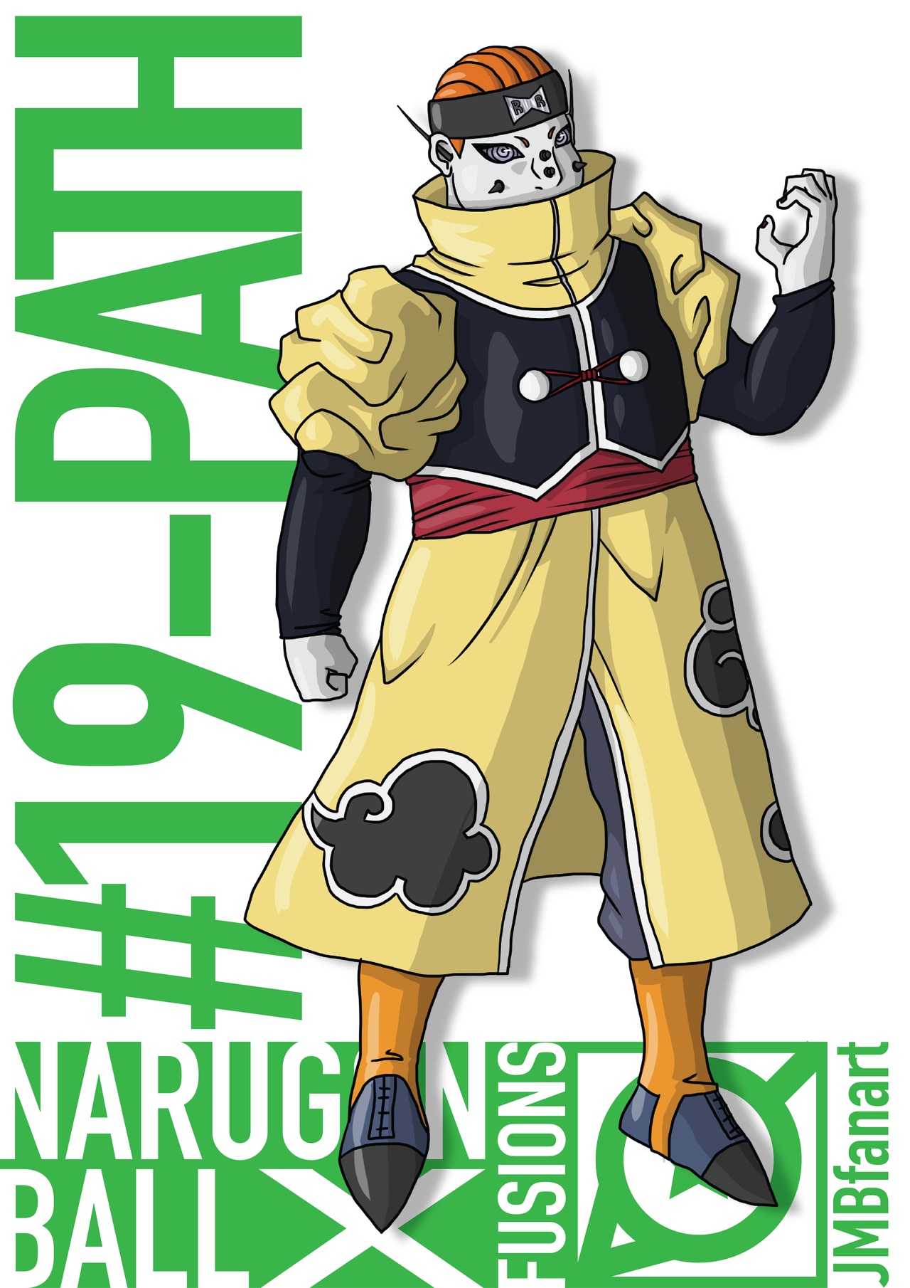Manga GO - Kinh ngạc với bộ ảnh các nhân vật Dragon Ball hợp thể với Naruto 20