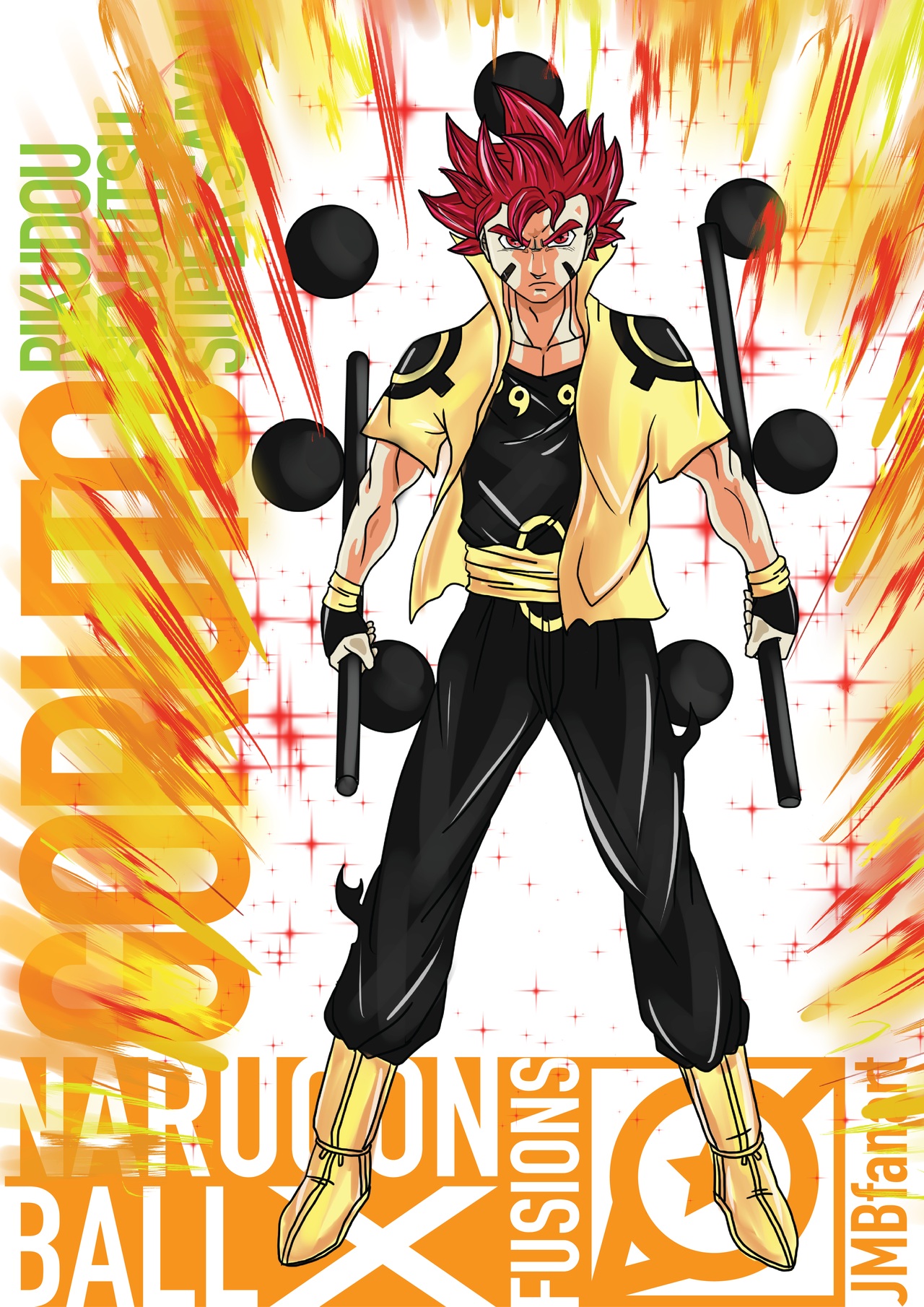 Manga GO - Kinh ngạc với bộ ảnh các nhân vật Dragon Ball hợp thể với Naruto 22