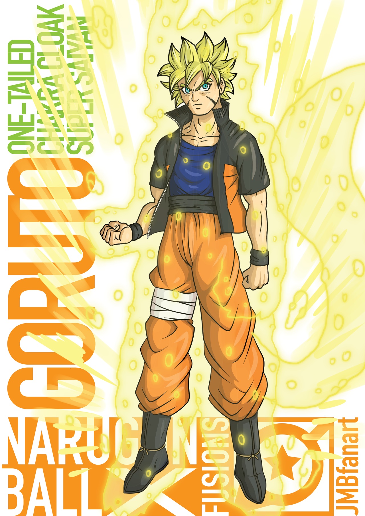 Manga GO - Kinh ngạc với bộ ảnh các nhân vật Dragon Ball hợp thể với Naruto 4