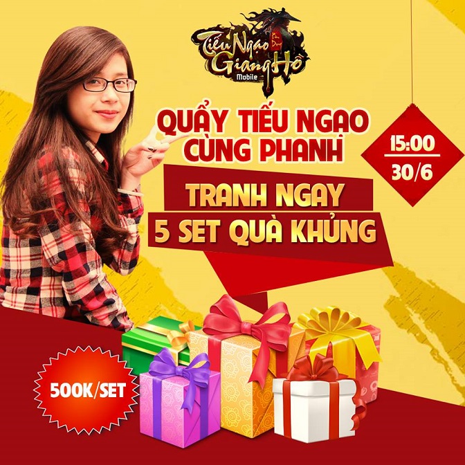 Tặng 210 giftcode game Tiếu Ngạo Giang Hồ Mobile 4