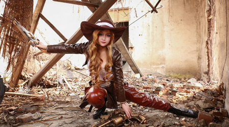 Bỏng mắt với bộ ảnh Cosplay Miss Fortune cực chất Bỏng mắt với bộ ảnh Cosplay Miss Fortune cực chất