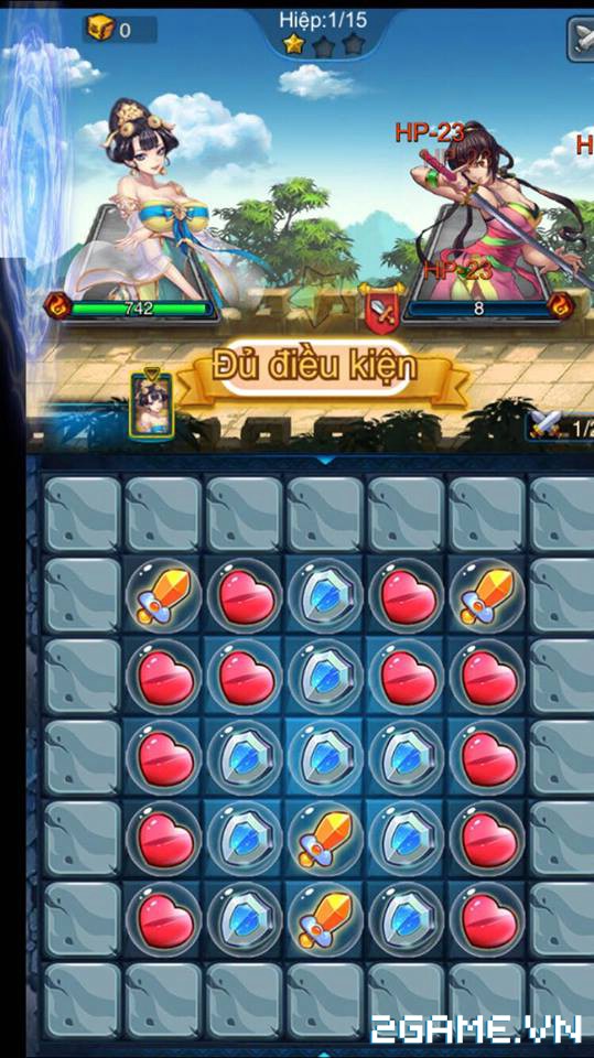 Trải nghiệm Mỹ Nhân Đại Chiến - Game 'xếp hình' độc nhất vô nhị dành cho game thủ Việt 'quay tay 3'