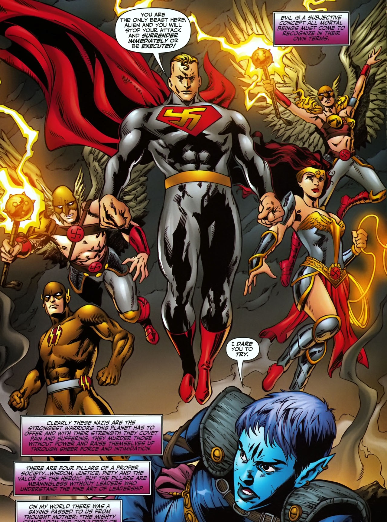 Liên Minh Công Lý - Justice League đã không ít lần sa ngã ...