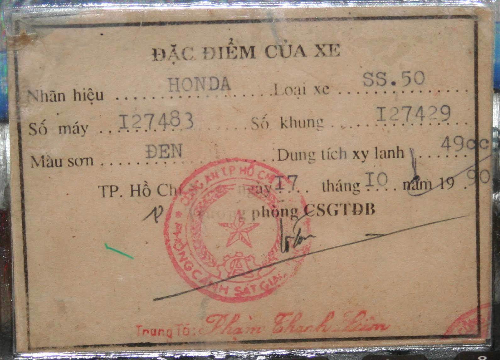 Cần bán xe Honda 67 biển số cavet 60 Biên Hòa Đồng Nai  chodocucom