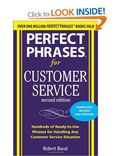 Perfect Phrases for Customer Service, Second Edition (Perfect Phrases Series).jpg