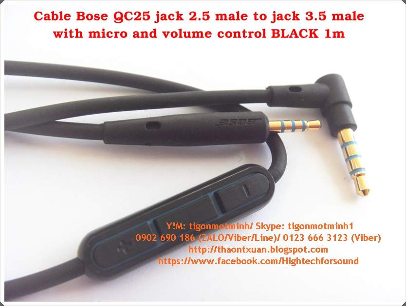 Cable Bose 2.5 male to 3.5 male with micro and voulume control (black).jpg