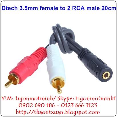 Dtech 3.5mm female to 2 RCA male 20cm.jpg