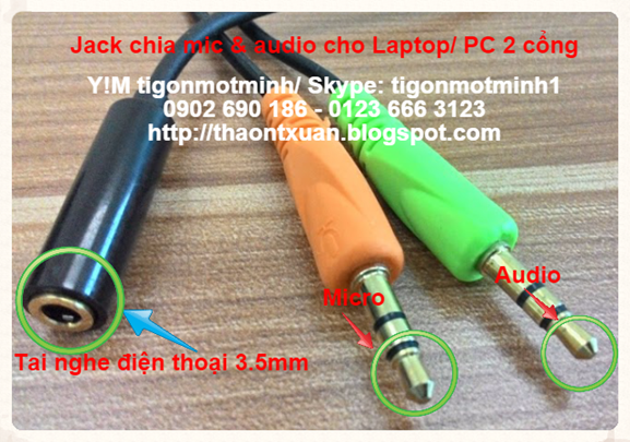 16. Jack chia mic & audio cam - xanh lacay 35 cm.png