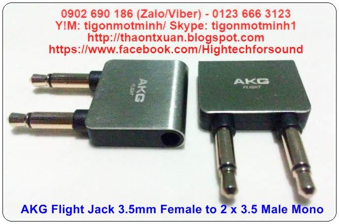 AKG Flight Jack 3.5mm Female to 2 x 3.5 Male Mono.jpg