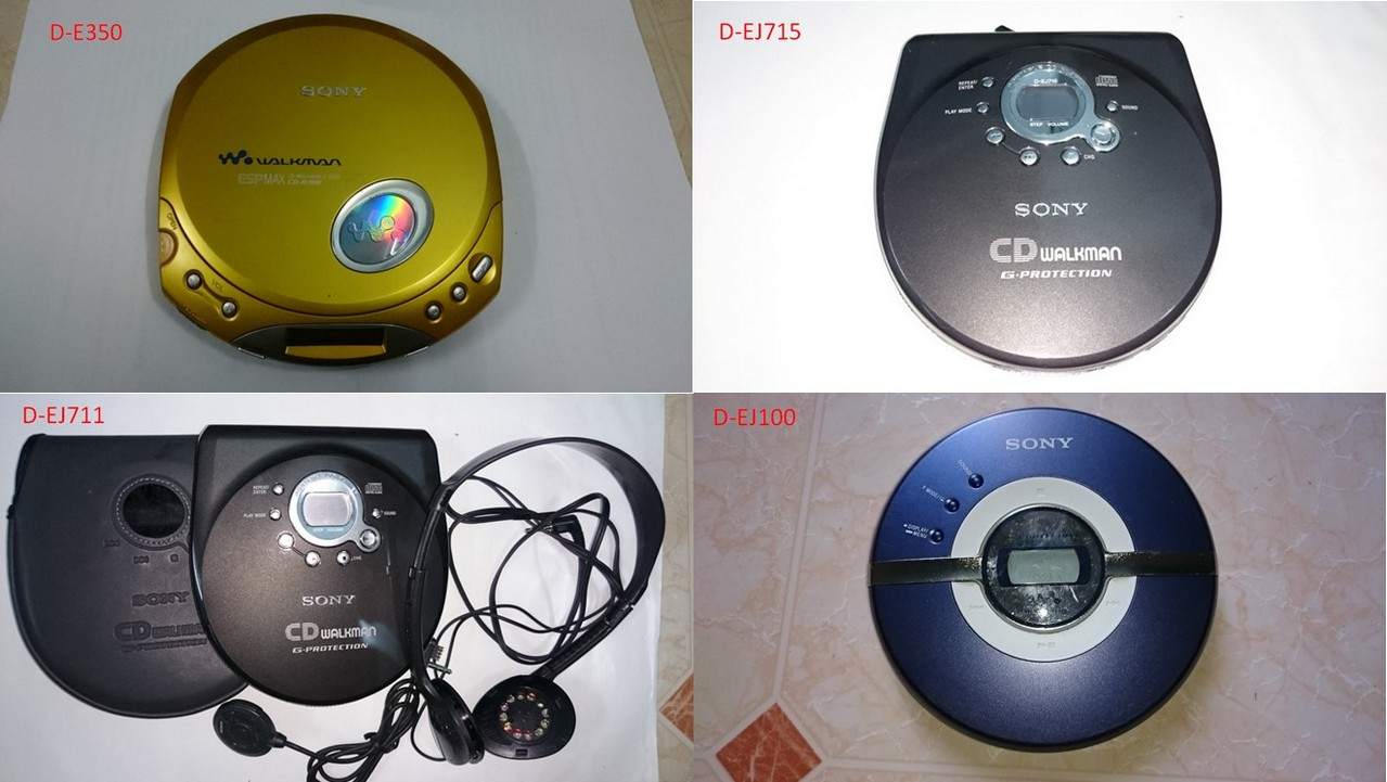Máy nghe CD, DVD, MD cầm tay. Đĩa MD gốc, đĩa MD trắng - 500.000đ